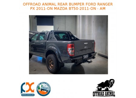 Offroad Animal Rear Bumper Fits Ford Ranger Px11-on Mazda Bt50-2011-on-am